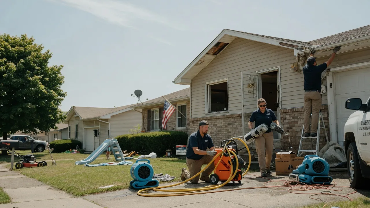 Water Damage Restoration in Irving, IL near me